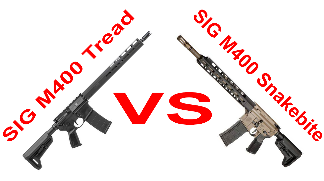 Karabinek SIG Sauer M400 Tread vs SIG Sauer M400 Snakebite